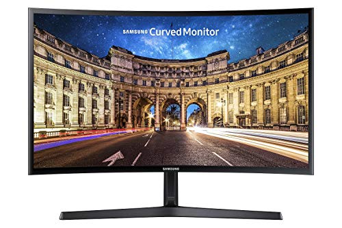 Samsung C24F396FHU 60,9 cm (24 Zoll) FHD 1080p Curved Monitor, schwarz