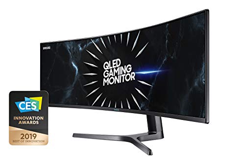 Samsung C49RG94SSU 124,20 cm (49 Zoll) Curved Gaming Monitor (5120 x 1440 Pixel, Dual WQHD 32:9 Format, 120Hz, 4ms) schwarz