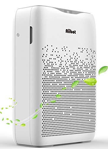 Aiibot Luftreiniger Luftfilter mit H13 Hepa Filter Aktivkohlefilter, Air Purifier CADR 280m³/h bis zu 80㎡, Ionisator Timer, Schlafmodus, Luftreiniger Allergiker gegen Staub, Rauch, Gerüche und Pollen Aiibot Luftreiniger Luftfilter mit H13 Hepa Filter Aktivkohlefilter, Air Purifier CADR 280m³/h bis zu 80㎡, Ionisator Timer, Schlafmodus, Luftreiniger Allergiker gegen Staub, Rauch, Gerüche und Pollen