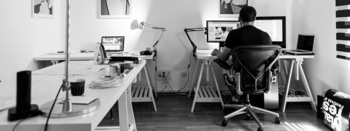 HomeOffice-Einrichten - Arbeitsatmosphäre im HomeOffice