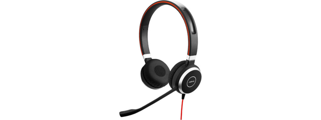 Jabra Evolve 40 MS Stereo Headset kabelgebunden USB-A