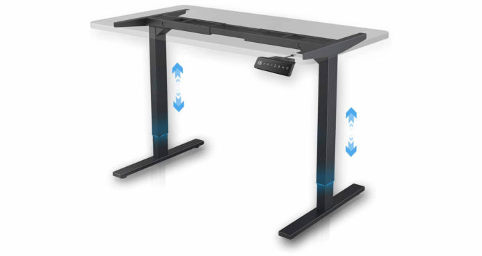 MAIDeSITe - elektrisch höhenverstellbarer Schreibtisch bis zu 180cm