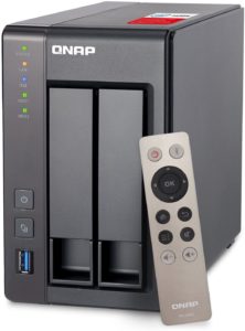 QNAP TS-251 2G Intel-Quad-Core-NAS-System HDMI-Support Transkodierungs- und Virtualisierungsunterstützung
