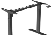 SANODESK EZ1- elektrisch stufenlos höhenverstellbarer Schreibtisch SANODESK EZ1 elektrisch höhenverstellbarer Schreibtisch