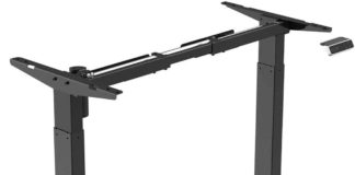 SANODESK EZ1- elektrisch stufenlos höhenverstellbarer Schreibtisch SANODESK EZ1 elektrisch höhenverstellbarer Schreibtisch