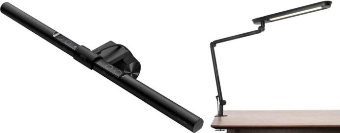 platzsparende Schreibtischlampen und Monitorlampen für den Arbeitsplatz im HomeOffice